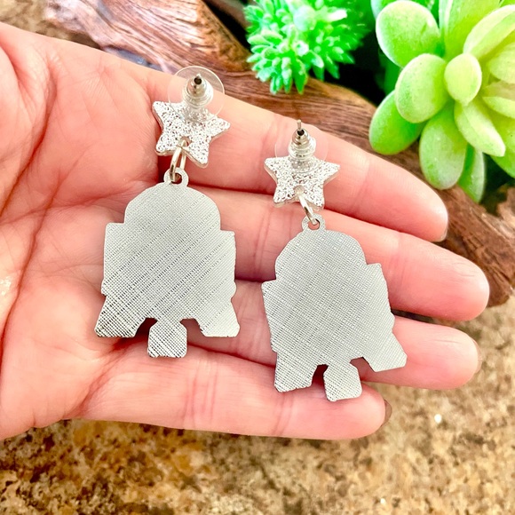 R2-D2 Dangle Earrings - Picture 6 of 8